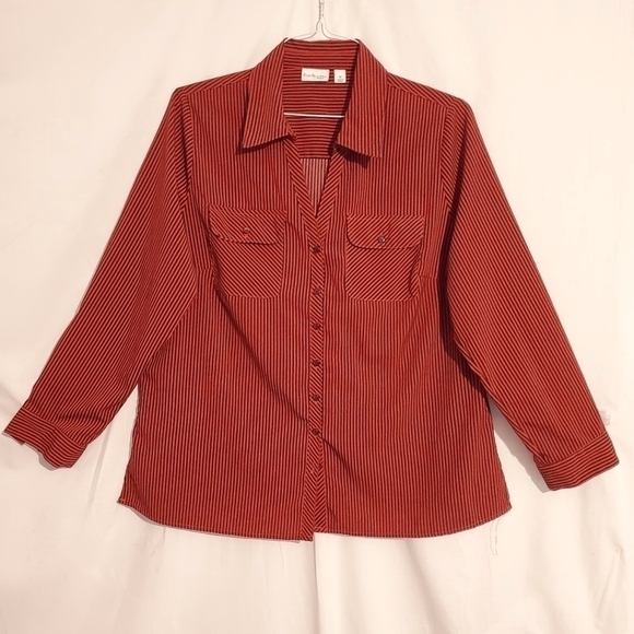 Kim Rogers Tops - KIM ROGERS BUTTON UP BLOUSE